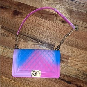 Colorful crossbody purse